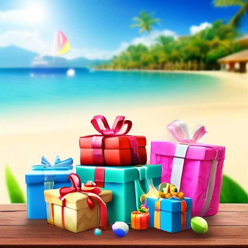 A colorful array of birthday gifts, all under $5, perfect for Black Friday bargain hunters.