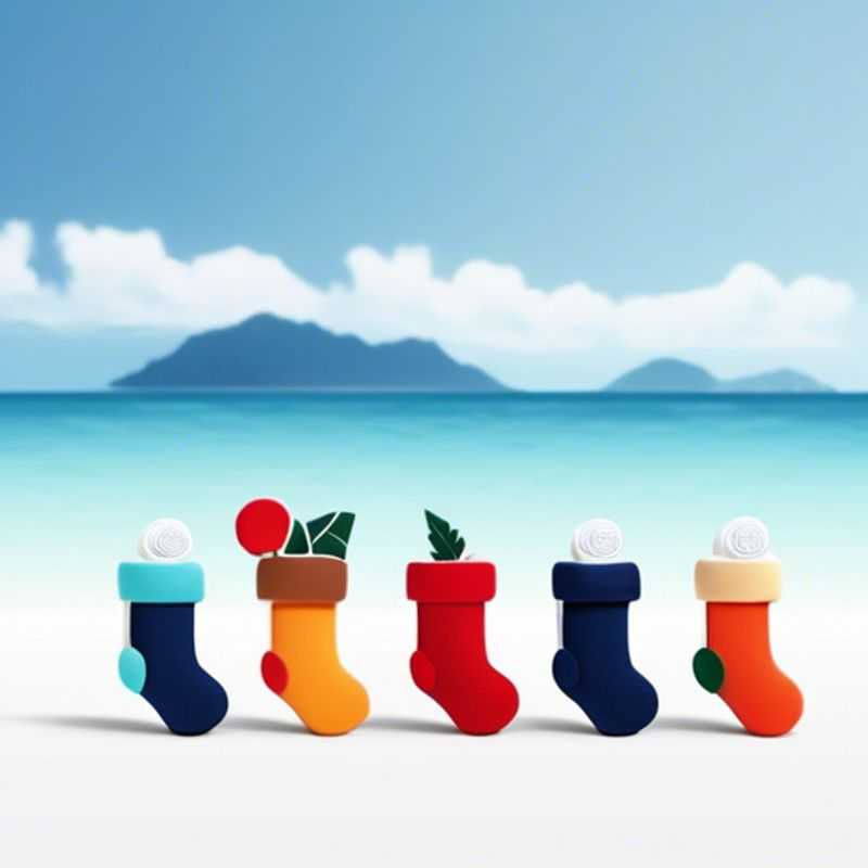 A colorful assortment of stocking stuffers, all priced under $5, perfect for Black Friday shopping.