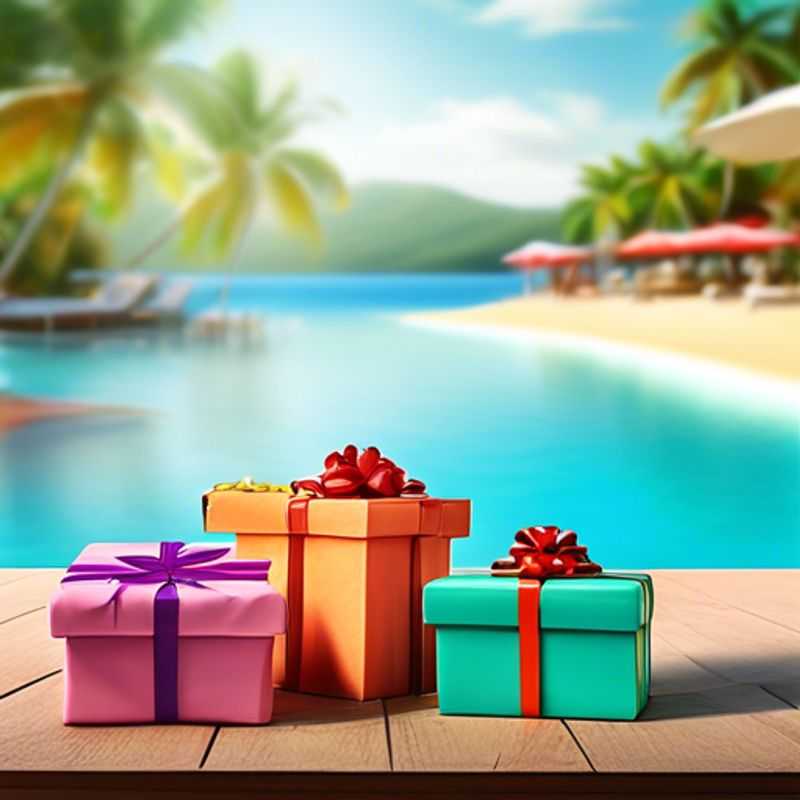 A colorful assortment of inexpensive gifts, perfect for Black Friday shopping.