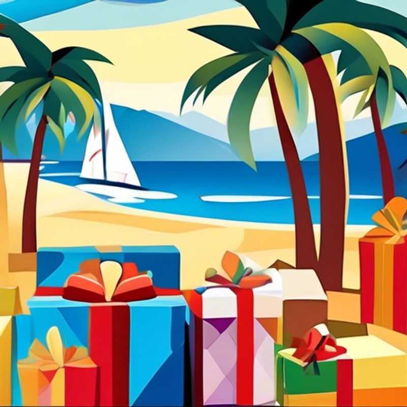 A table filled with affordable and thoughtful gifts, all under $5, perfect for Black Friday shopping.