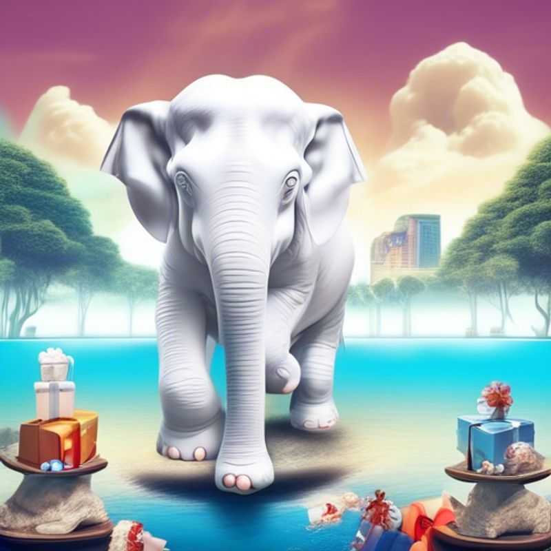 Presentes de Elefante Branco por Menos de 5 Dólares para a Black Friday