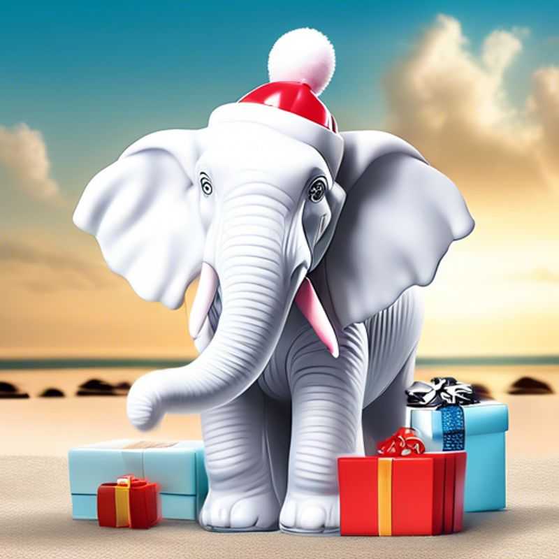 Presentes de Elefante Branco por Menos de 5 Dólares para a Black Friday