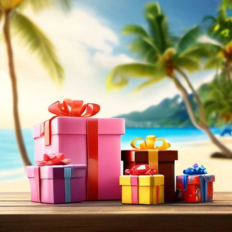 A colorful assortment of gifts under five dollars, perfect for Black Friday bargain hunters!