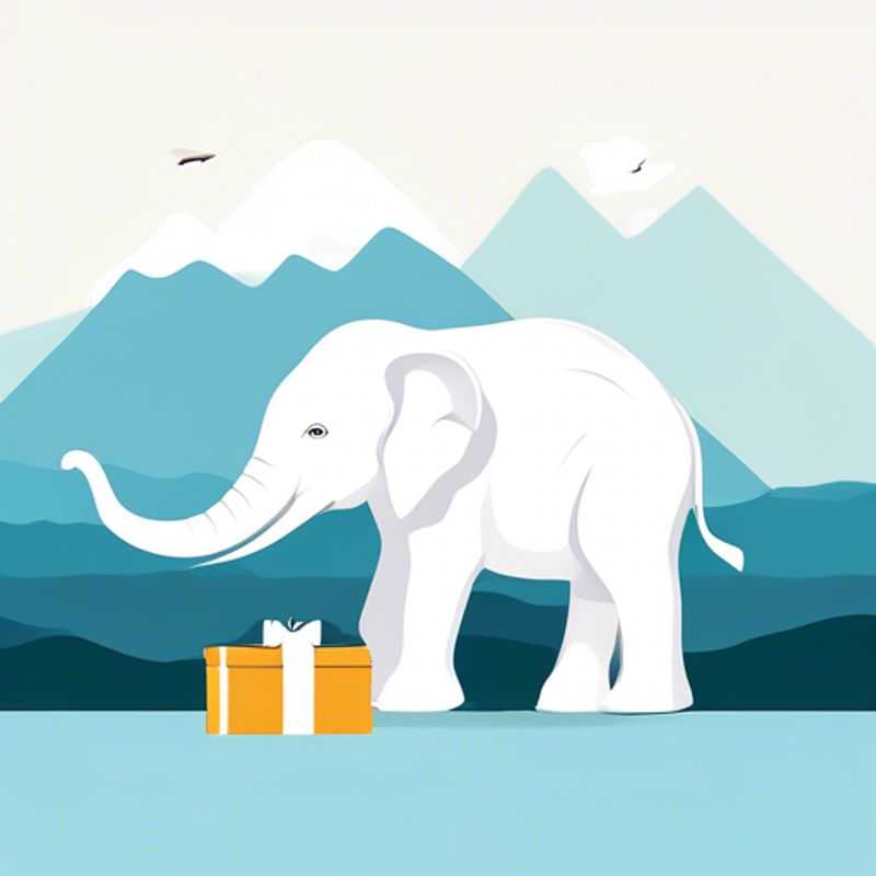 A table filled with fun and quirky White Elephant gifts, each priced under $5, perfect for Black Friday shopping.