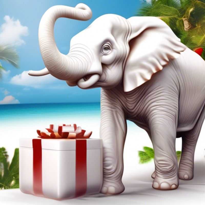 Presentes de Elefante Branco por US$ 5 durante a Black Friday