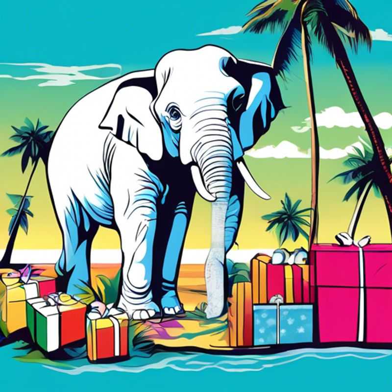 Witte Olifant Geschenken Onder €5 voor Black Friday