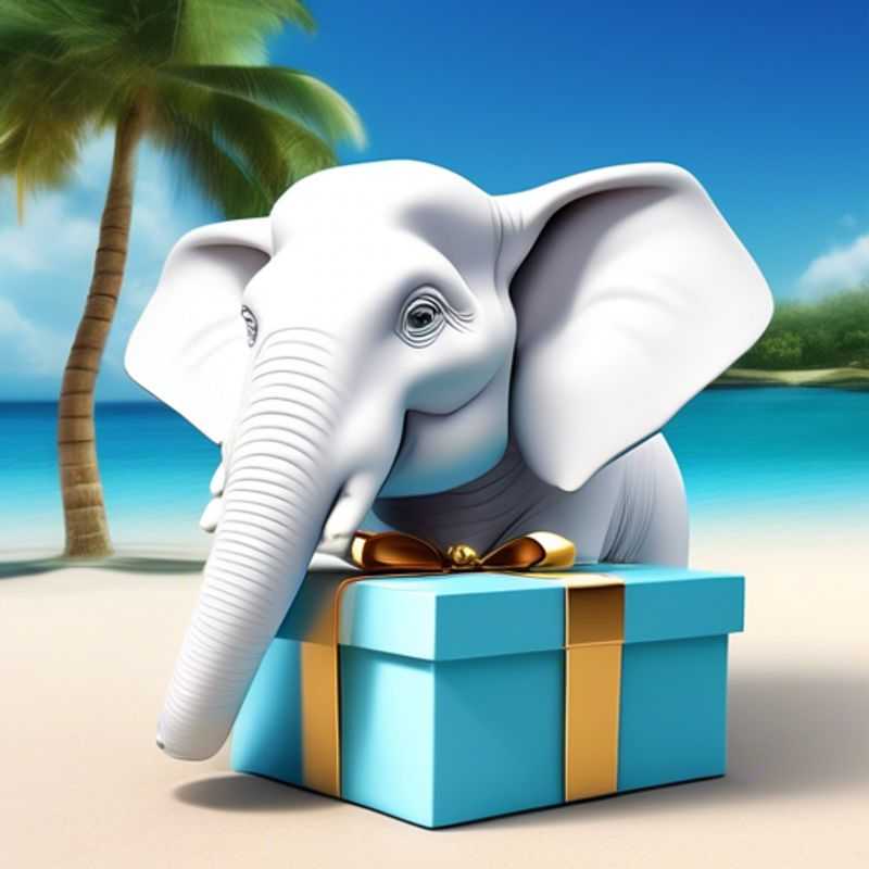 A table overflowing with fun and affordable White Elephant gift ideas under $5, perfect for your Black Friday shopping spree.