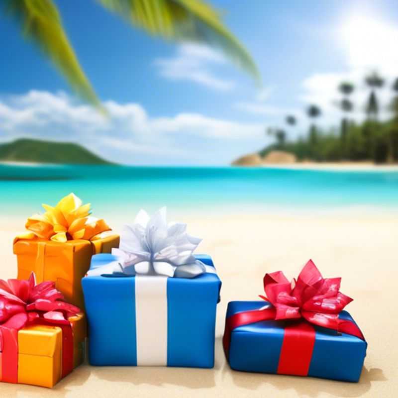 A colorful assortment of gifts, all priced under five dollars, perfect for stocking stuffers or small gifts.