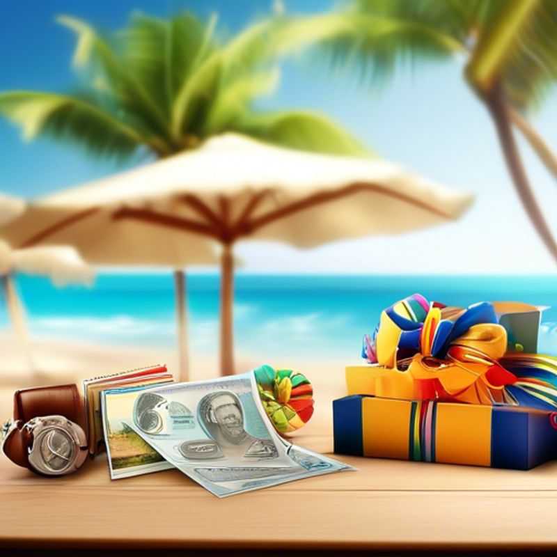A table full of enticing prizes, all under $5, perfect for Black Friday bargain hunters!