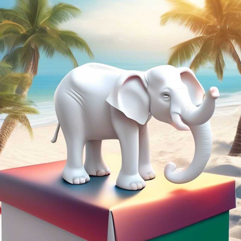 Regalos de elefante blanco de $5 para el Black Friday